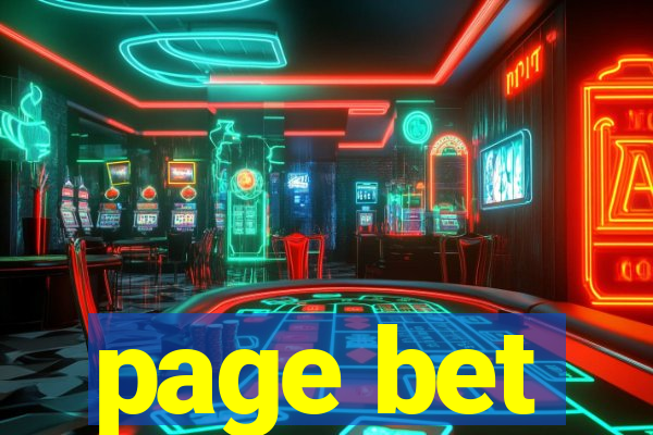 page bet